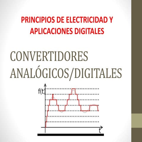 Convertidores analógicos