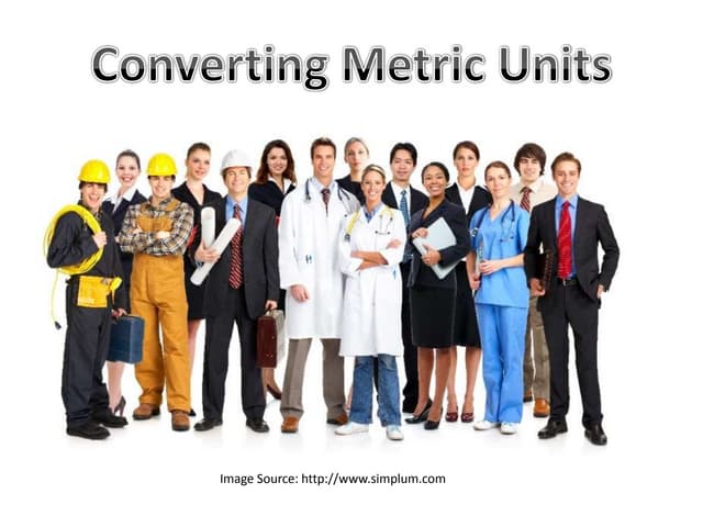 Converting Metric Units