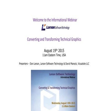 Converting & Transforming Technical Graphics