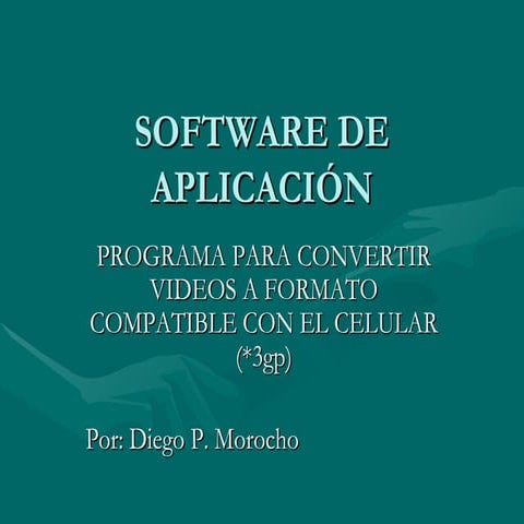 Convertir videos a formato 3gp