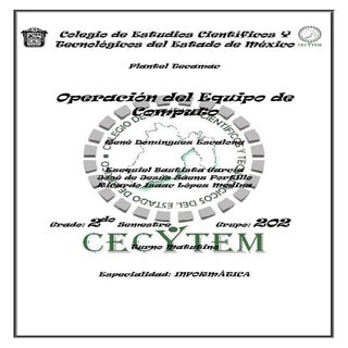 Configuracion de una computadora