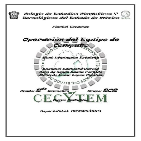 Configuracion de una computadora