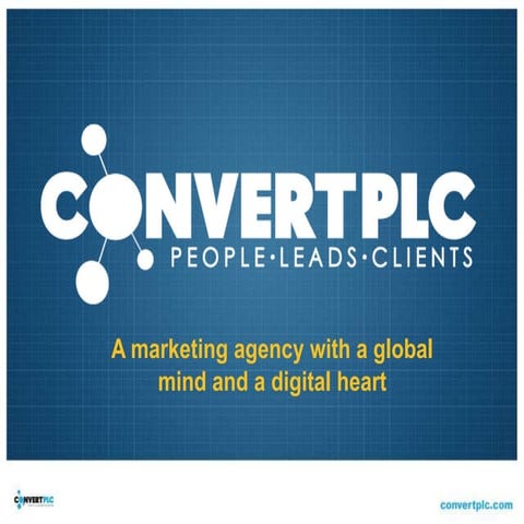 ConvertPLC Digital MArketing Agency Ltd Presentation