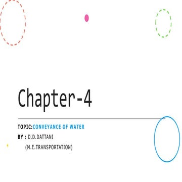 WATER AND WASTE WATER ENGINEERING- DIPLOMA GTU