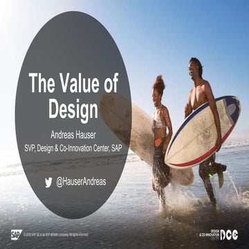 The Value of Design