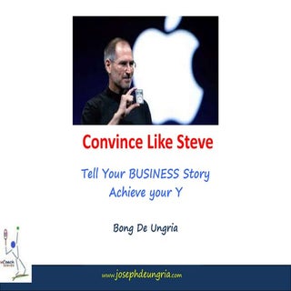 Convince Like Steve Jobs. Achieve Y...