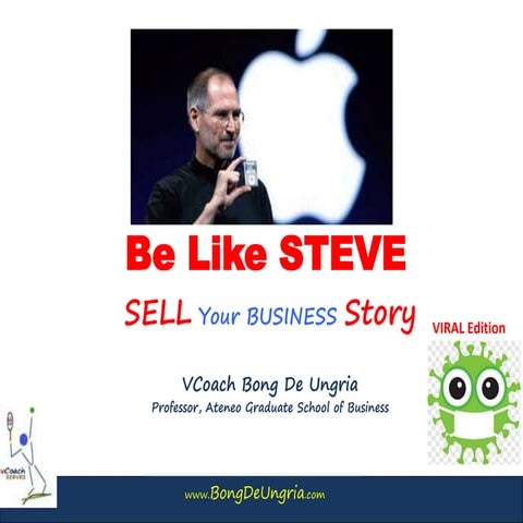 Story Selling like Steve Jobs