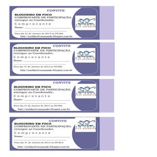 Convites pata evento