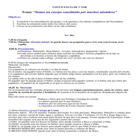 Convivencia 1ºESB