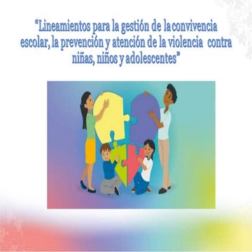 CONVIVENCIA ESCOLAR TALLER DE ENTRENAMIENTO | PPTX