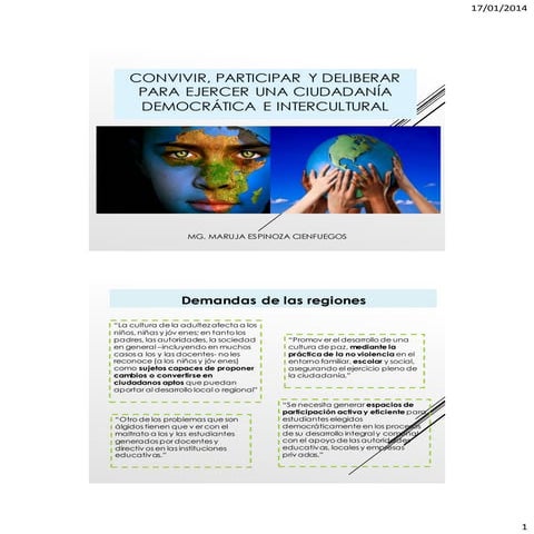 Convivir, participar y deliberar | PDF
