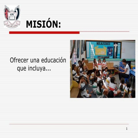 Presentation to Parents