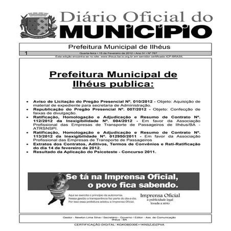 Convocação psicoteste ilheus