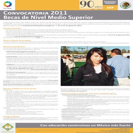 Convocatoria 2011