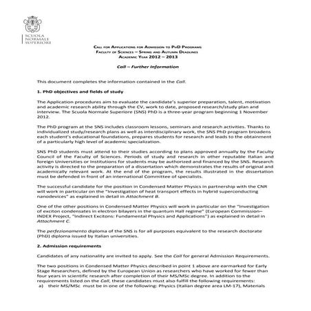 Convocatoria de candidatura