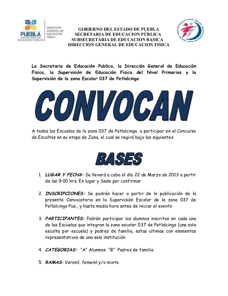 Convocatoria escoltas 2012 2013