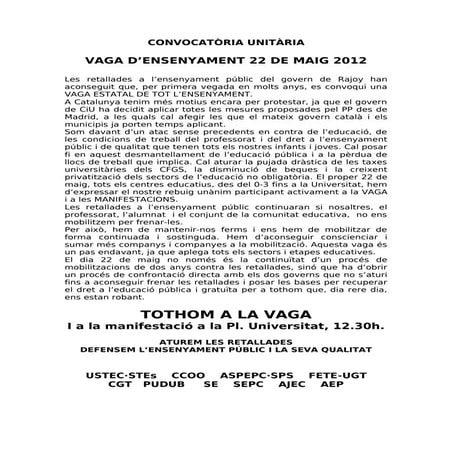 Convocatoria unitaria estud_univ_22_maig_2012