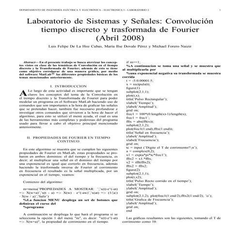 Convolucion Tiempo Discreto