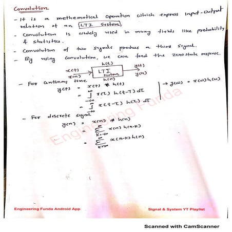 Convolution | PDF