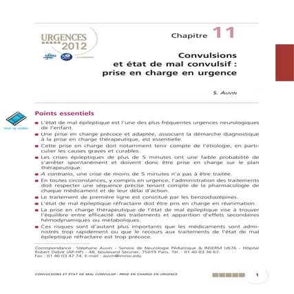 Convulsions et etat_de_mal_convulsif_prise_en_charge_en_urgence