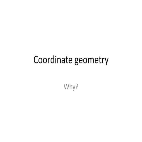 Coodinate geometrygrade9 | PPTX