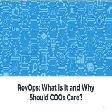RevOps: What Is It and Why Should COOs Care?
