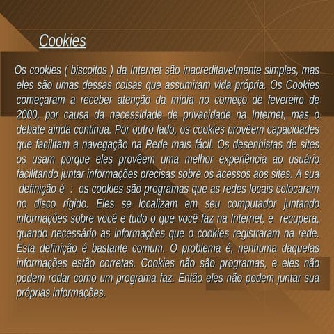 Cookies