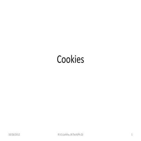 Cookies | PPT