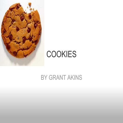 Cookies | PPT | Desserts and Baking | Food & Drink