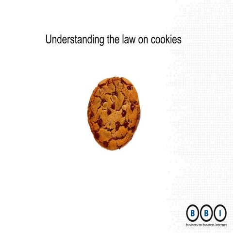 Understanding the law on cookies