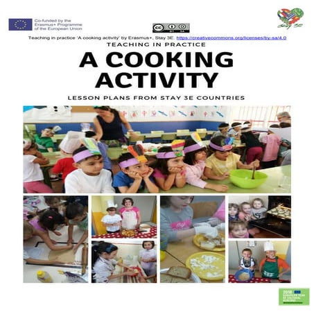 STAY 3E Cooking lesson plans' book | PDF
