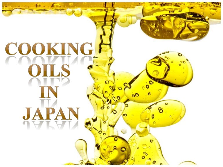Cooking oil in japan
