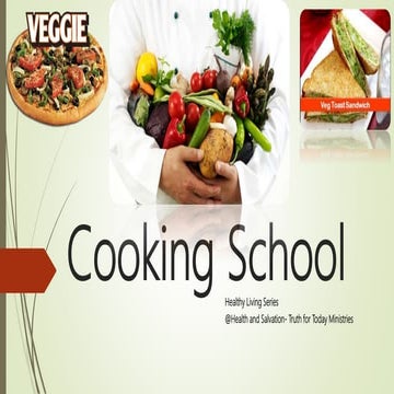 Cooking schools
