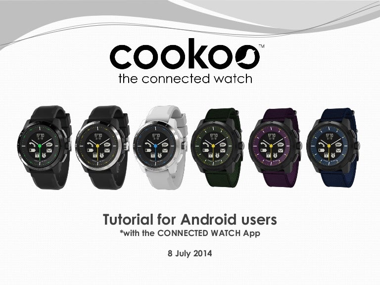 cookoo watch android