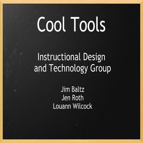Cool Tools