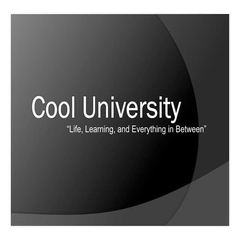 University Technology Solution