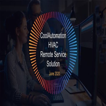 Remote HVAC service presentation