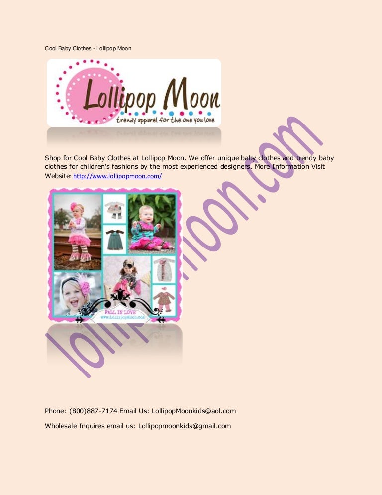 lollipop baby clothes