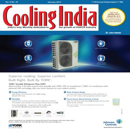 Cooling india january 2013