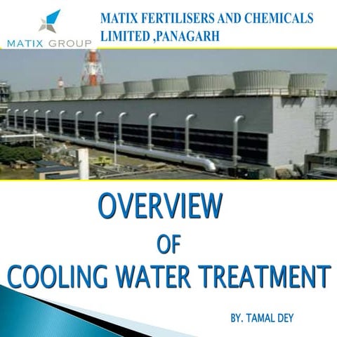 Cooling Tower Ppt Tamal Pptx