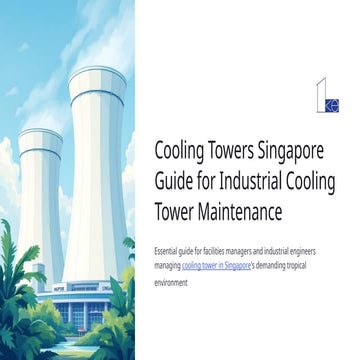 Cooling Towers Singapore Guide for Industrial Cooling Tower Maintenance ...