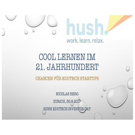 Cool Lernen im 21. Jh_edutech_hush-zurich