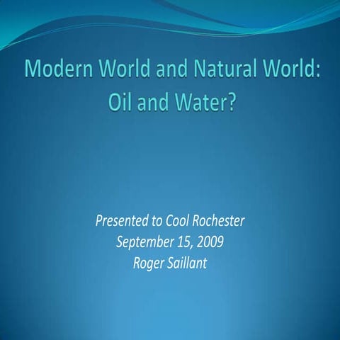 Cool Rochester Sept 15