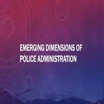 Coomunity policing vs traditional policing