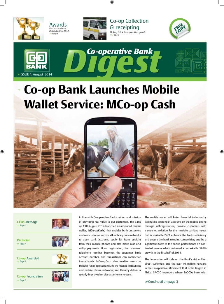 Coop Digest Issue 1 20th August 2014