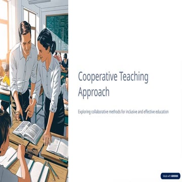 Collaborative approaches in special education | PPTX