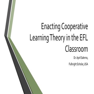 Cooperative learning theory