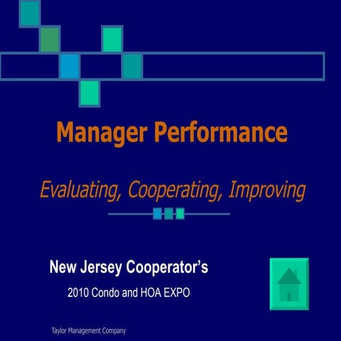 Cooperator 2010 manager evaluation
