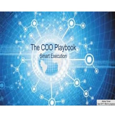 COO Playbook Introduction | PDF