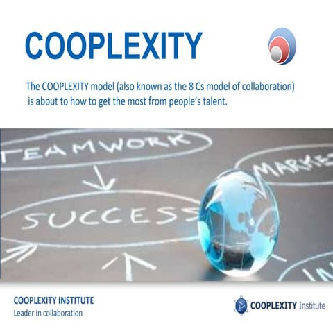 Cooplexity model